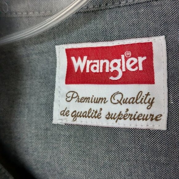 New "Wrangler" 100% Cotton Shirt - Picture 8 of 15